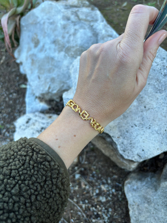 Pulsera El amor vence siempre.