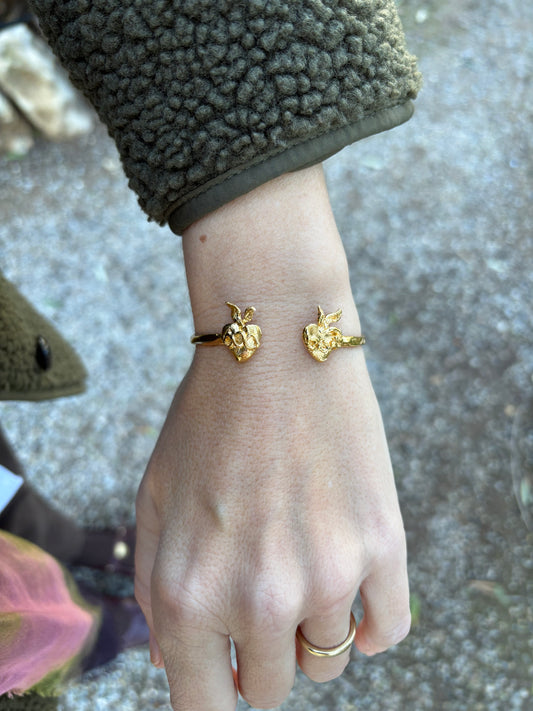 Pulsera Sagrados Corazones de Jesús y María.